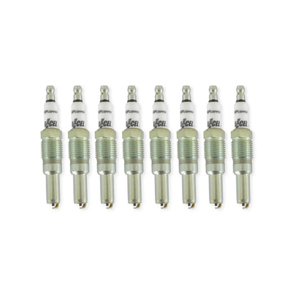 Ignition Upgrade Kit- 2004-2008 Ford 4.6L/5.4L/6.8L 3-Valve, Yellow 8-Pack Includes 8-Pack Of Hp Copper Spark Plugs (P/N 8160) & 8-Pack Of Ignition Coil (P/N 140033-8) ACCEL-2