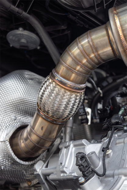 2024-Up Can-Am Maverick R Performance Series 3 Inch Single Slip-on Turbo Back Exhaust System MBRP-11
