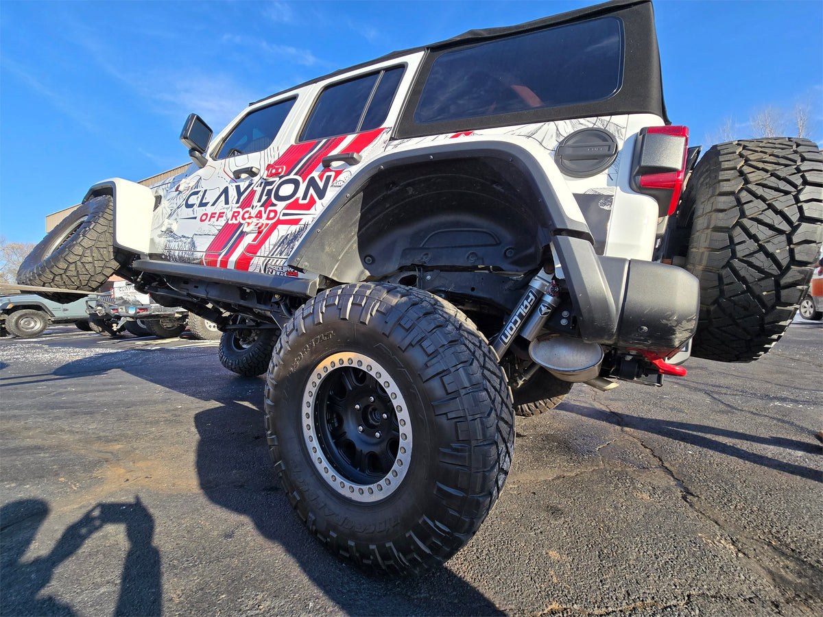 Jeep Wrangler Rear Long Arm Frame Brackets 2018+ JL Clayton Off Road-3
