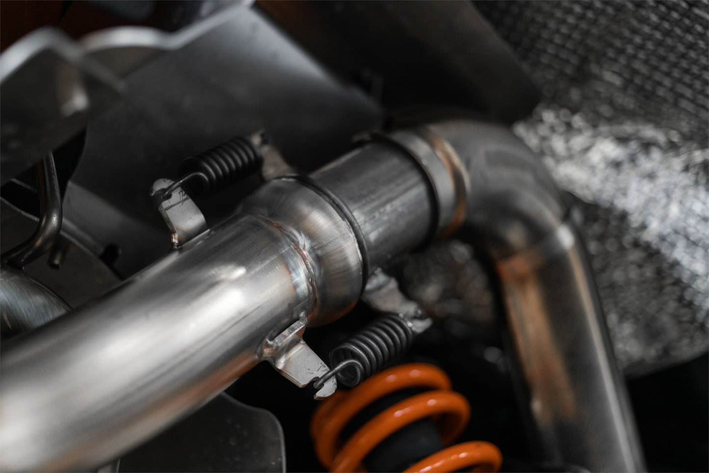 5 inch ATV Performance Muffler Single Slip-On 17-Up Polaris Sportsman Performance Series MBRP-2