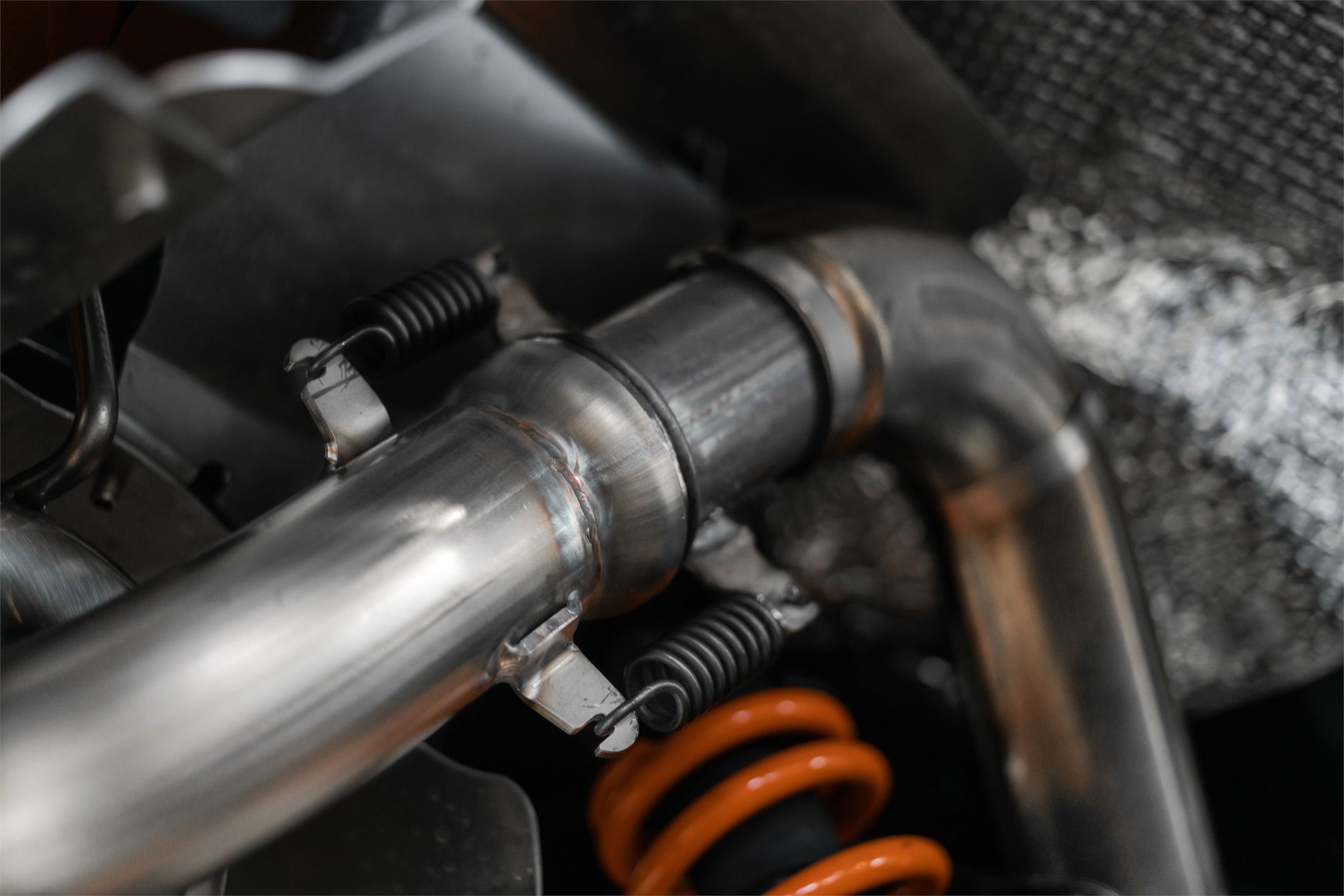 5 inch ATV Performance Muffler Single Slip-On 17-Up Polaris Sportsman Performance Series MBRP-2