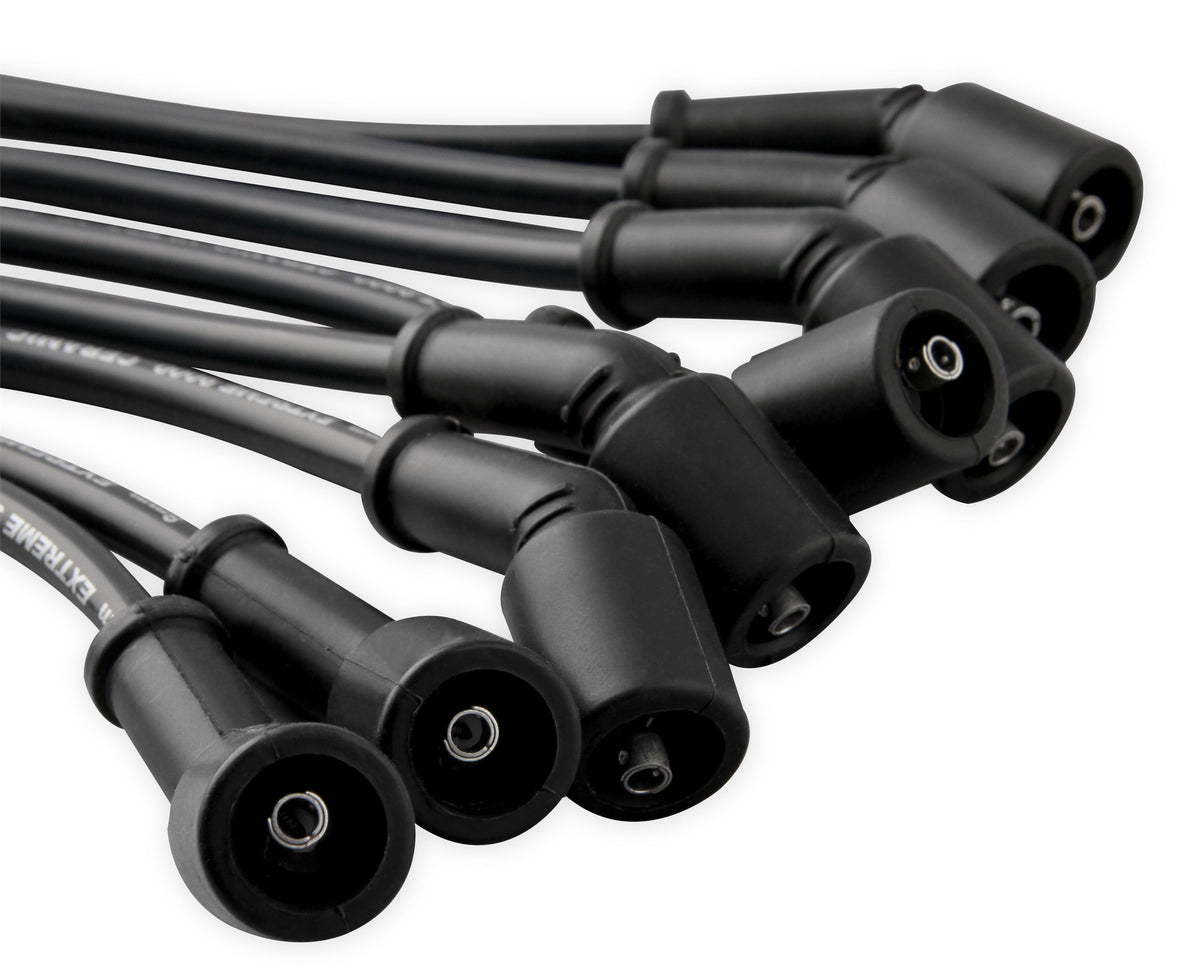 Spark Plug Wire Set Extreme 9000 Black Ceramic Boot GM 4.8/5.3/6.0/6.2L This Custom-Fit Black Extreme Heat Ceramic Boot Wire Sets Fit GM 4.8/5.3/6.0/6.2L Ls. 1997-2015 ACCEL-1