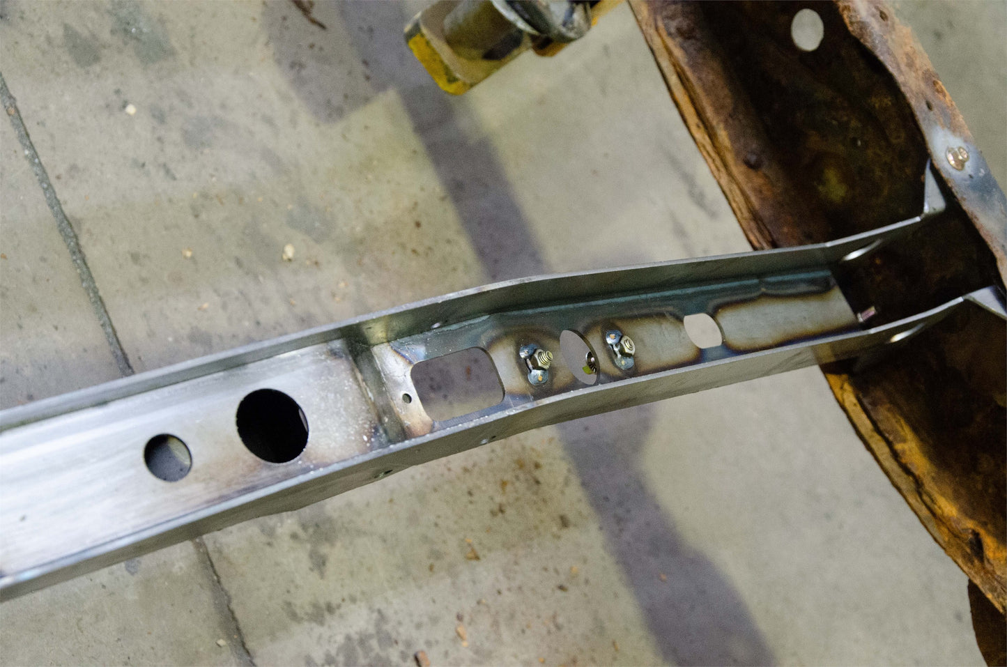 Forward Fuel Tank Crossmember for 05-06 Toyota Tundra Rust Buster Frameworks-7