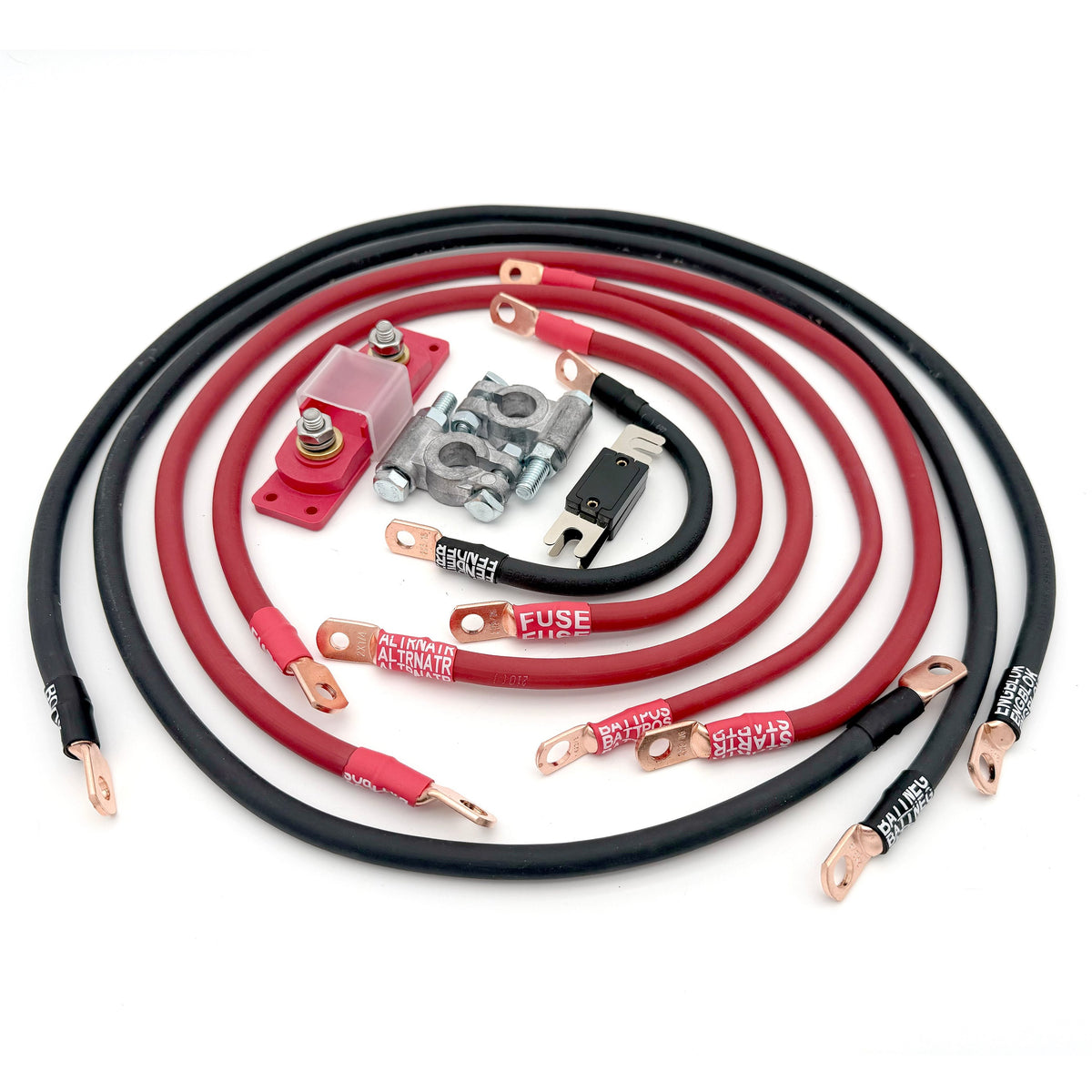 2003-2009 Lexus GX470 Battery Cable Kit Gen 1 4.7 Liter 2 Gauge Battery Cable Big7Kits