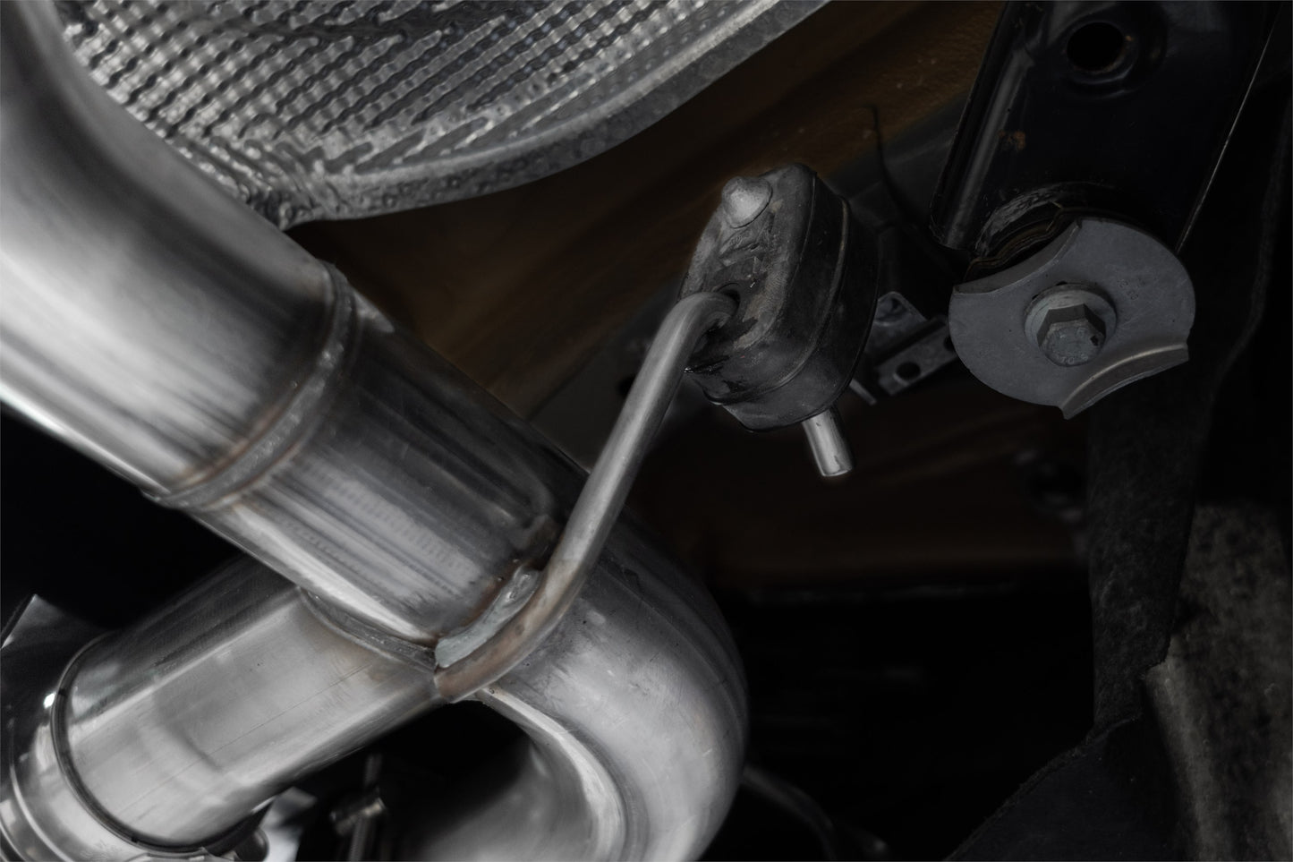 2022-Up Volkswagen Golf R MK8 T304 Stainless Steel 3 Inch Cat-Back Quad Split Rear Carbon Fiber Tips Valve Delete MBRP-4
