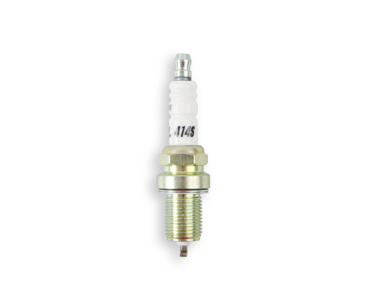 HP Copper Spark Plug Shorty 14MM Thread, .750 In Reach Heat Range 4 Gasket (Flat) Seat 4-Pack ACCEL-1