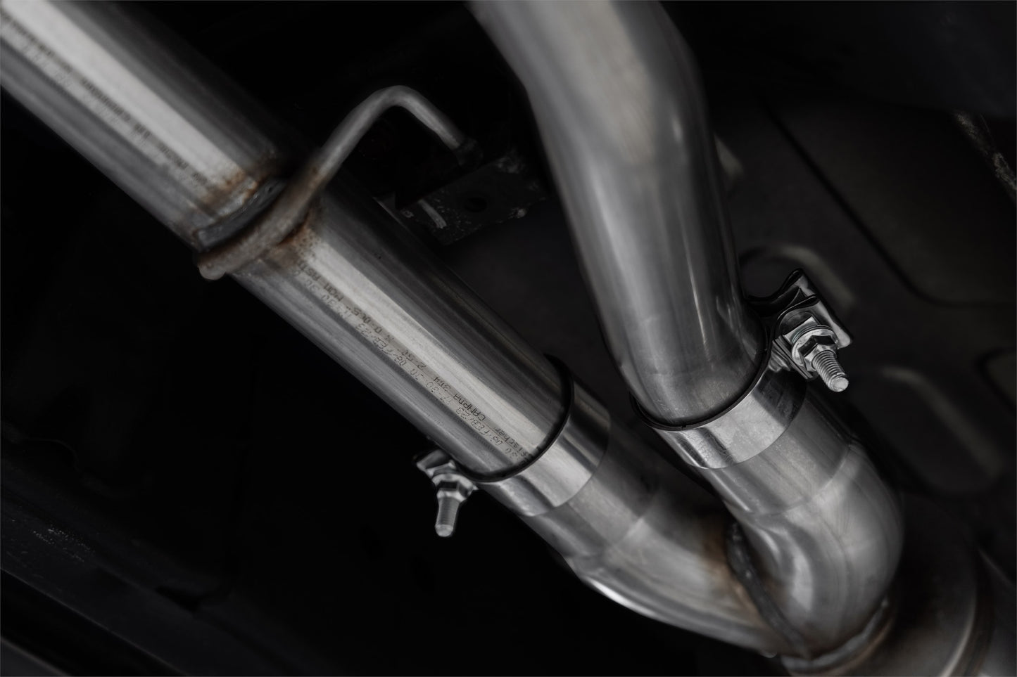 2022-Up Nissan Frontier 3.8L Aluminized Steel 2.5 Inch Cat-Back 3 Inch Single Rear Exit Armor Lite Series MBRP-2