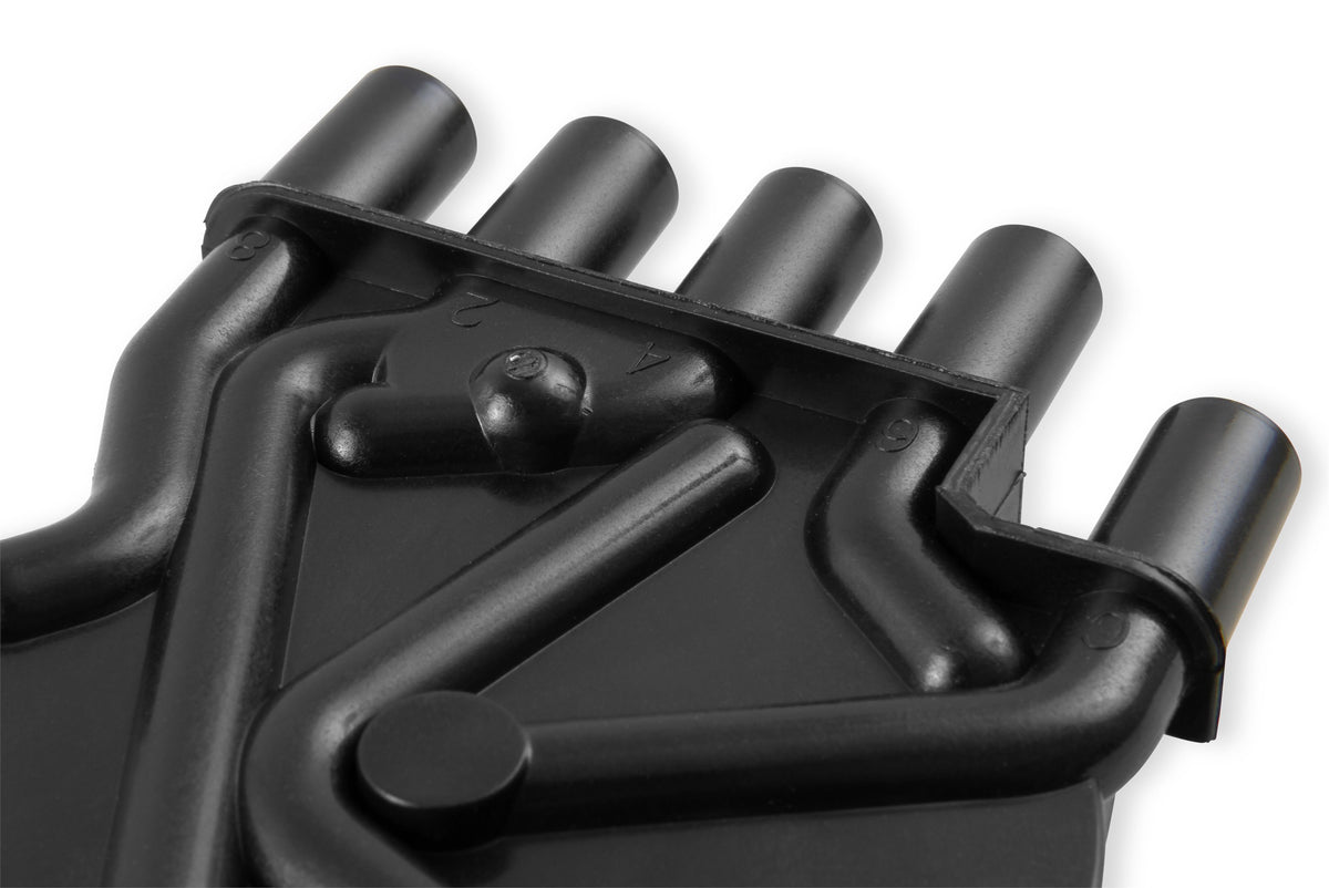 Distributor Cap Is A Black, Socket Style Heavy Duty Cap ACCEL-6
