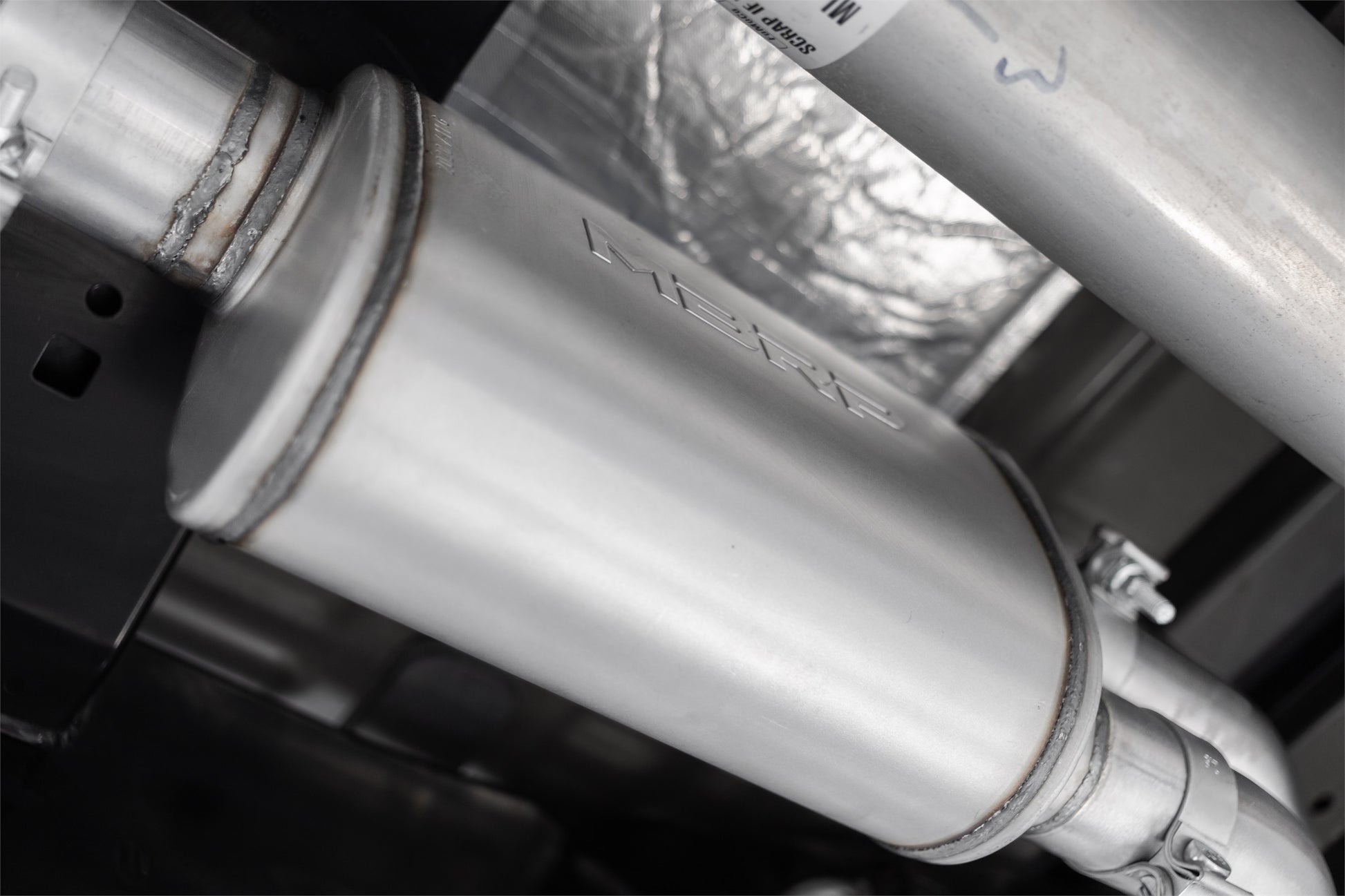 3 inch Cat-Back 2.5 inch Dual Pre-Axle (Race Profile) 21-Up F-150 T304 Stainless Steel MBRP-4