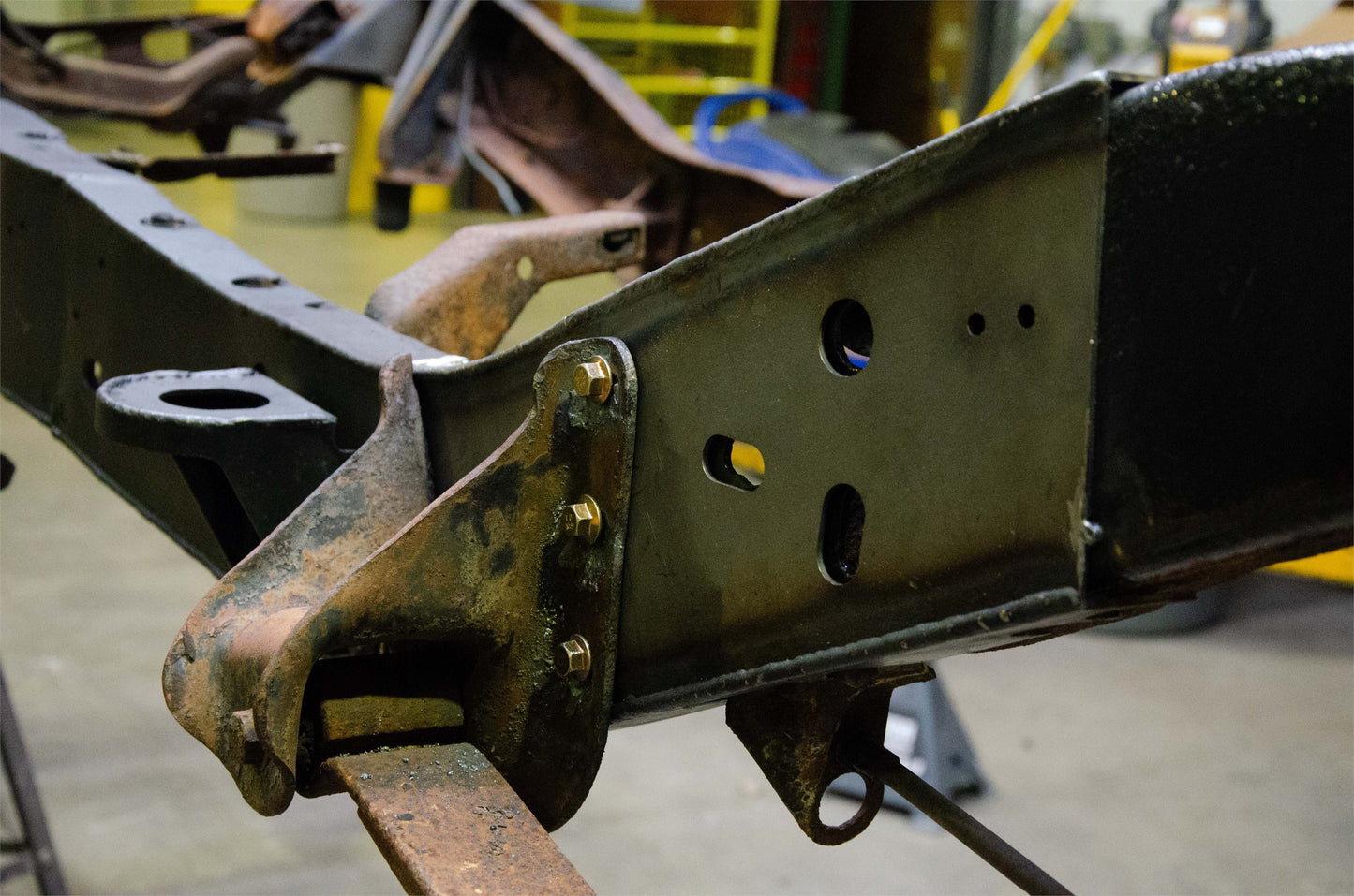 Leaf Spring Frame Section Driver Side For 1973-1991 Chevy/GMC K5 Blazer/Jimmy Rust Buster Frameworks-5
