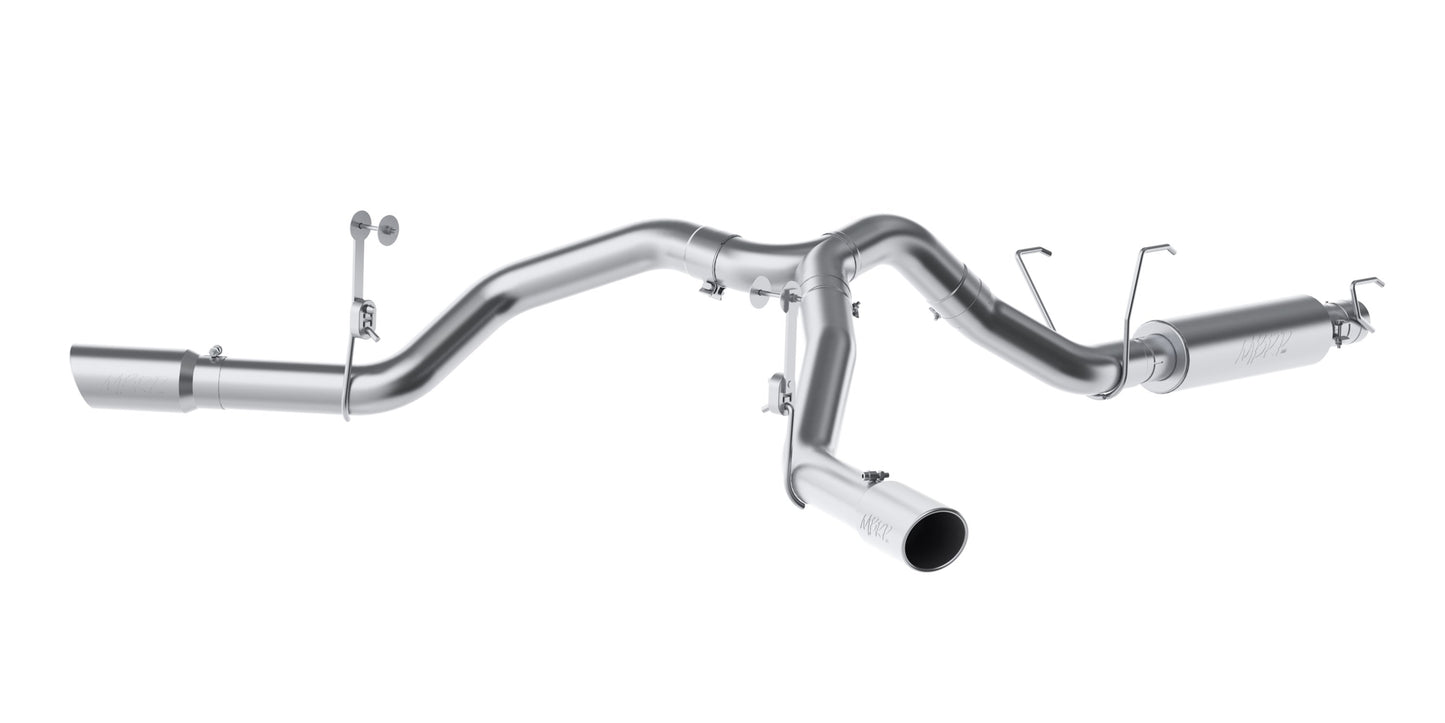 4 Inch Cat Back Exhaust System For 14-20 RAM 2500 6.4L Dual Split Side Exit MBRP-1