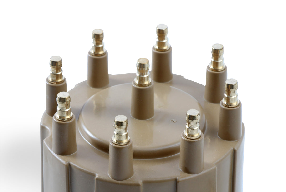 Distributor Cap & Rotor Kit Hei Style Tan 1987-1993 Various GM Screw Down Cap ACCEL-4