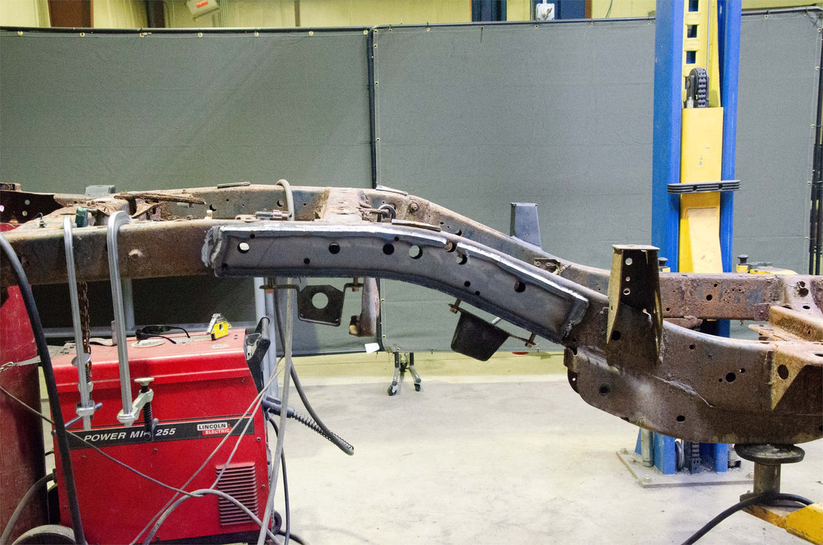 Over Axle Frame Section Driver Side For 1997-2004 Nissan Frontier Rust Buster Frameworks-6