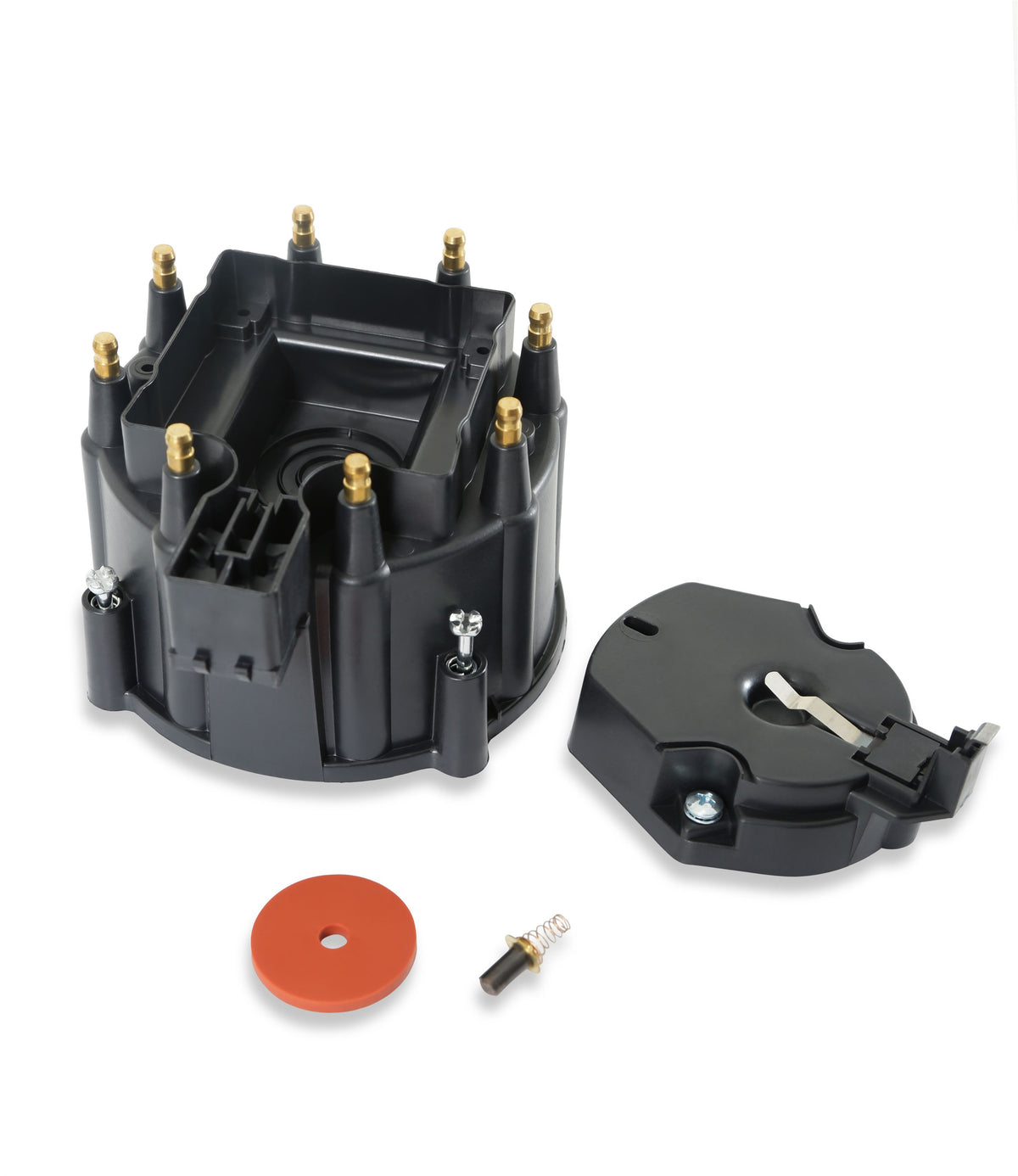 8123, Cap And Rotor Kit, Black, Hei Style, Kit ACCEL-1