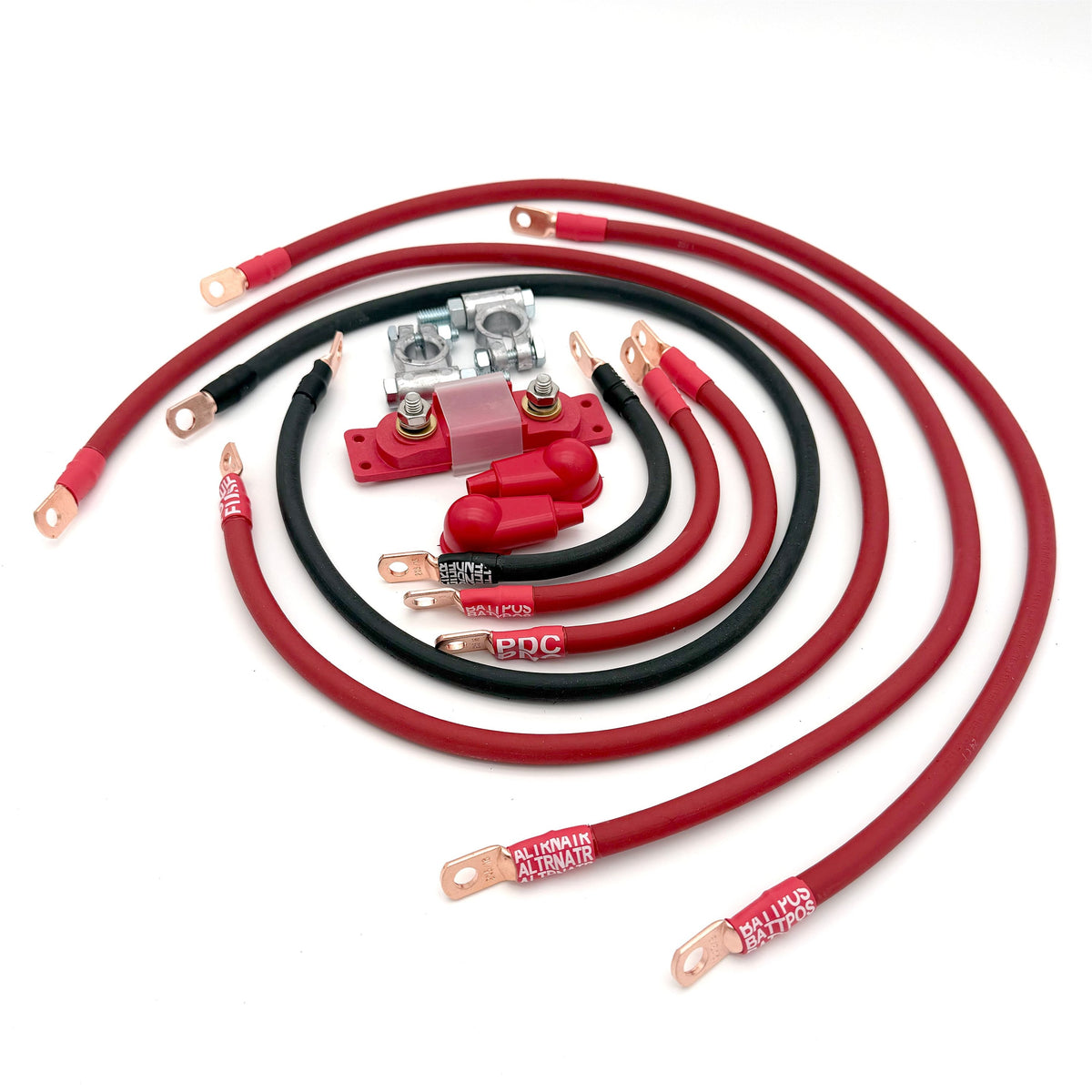 2005-2010 Jeep Commander XK Battery Cable Kit 4.7 Liter 2 Gauge Battery Cable Big7Kits-12
