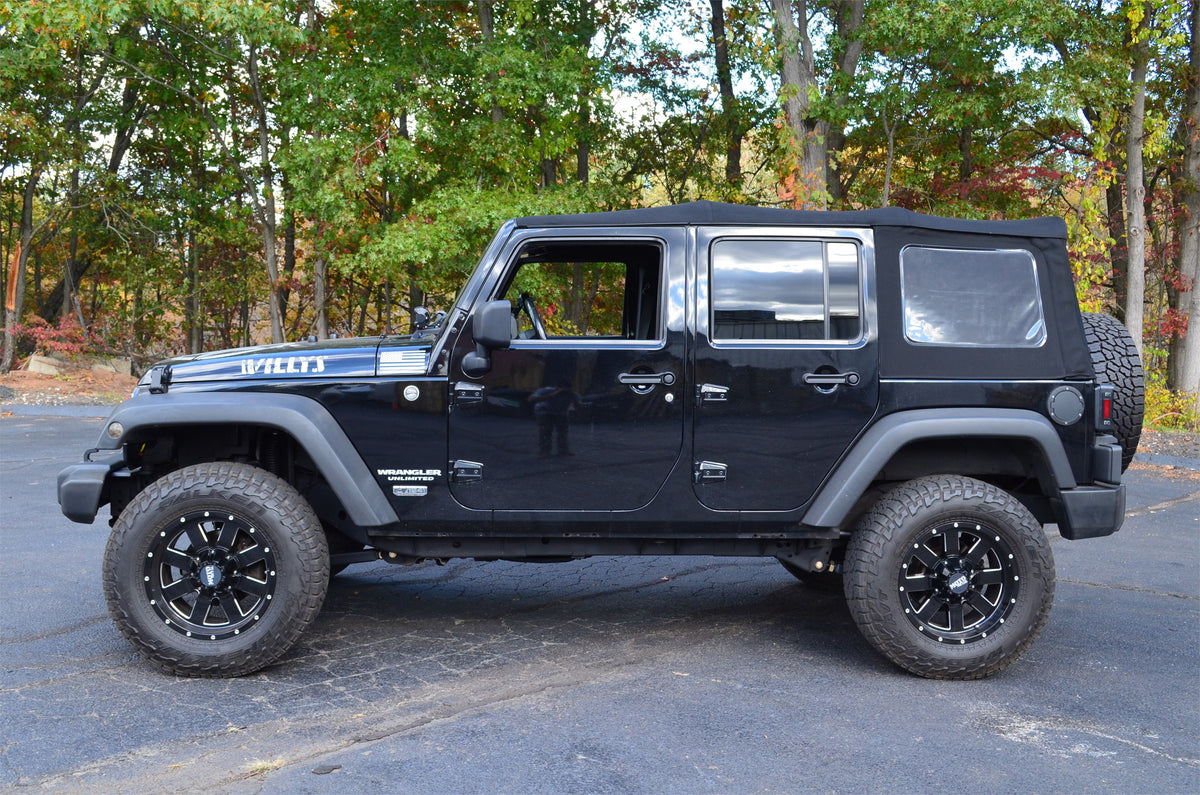 Jeep Wrangler 1.5 Inch Ride Right+ Lift Kit 2007-2018 JK 4 Door Clayton Off Road-2