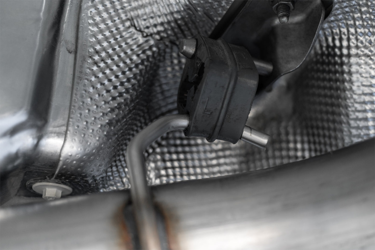 20-26 Toyota Supra T304 Stainless Steel 3 inch Cat Back Dual Rear with Carbon Fiber Tips MBRP-2