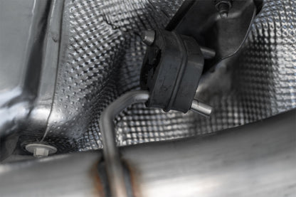 20-26 Toyota Supra T304 Stainless Steel 3 inch Cat Back Dual Rear with Carbon Fiber Tips MBRP-2