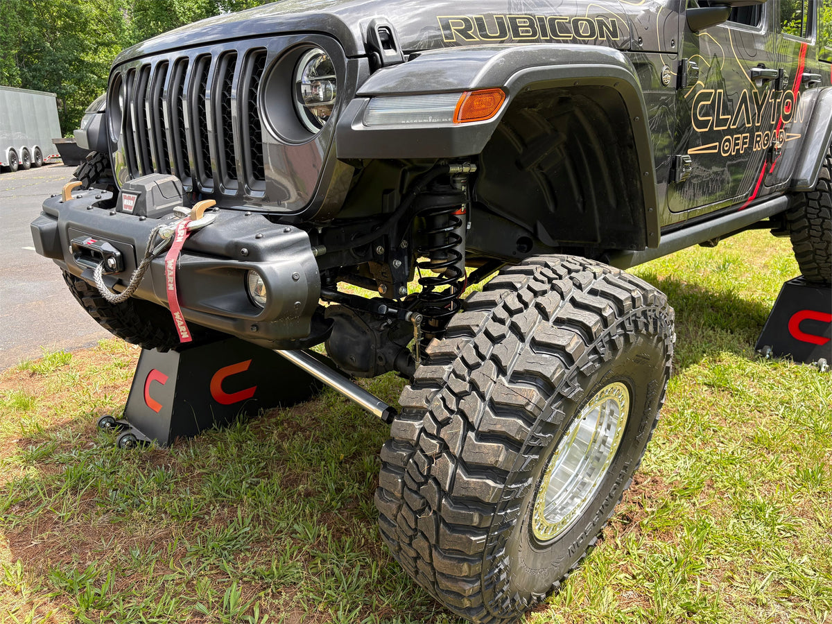 Jeep 4.0 Inch Front Bump Stops (07-Present, JK/JL/JT) Clayton Off Road-2