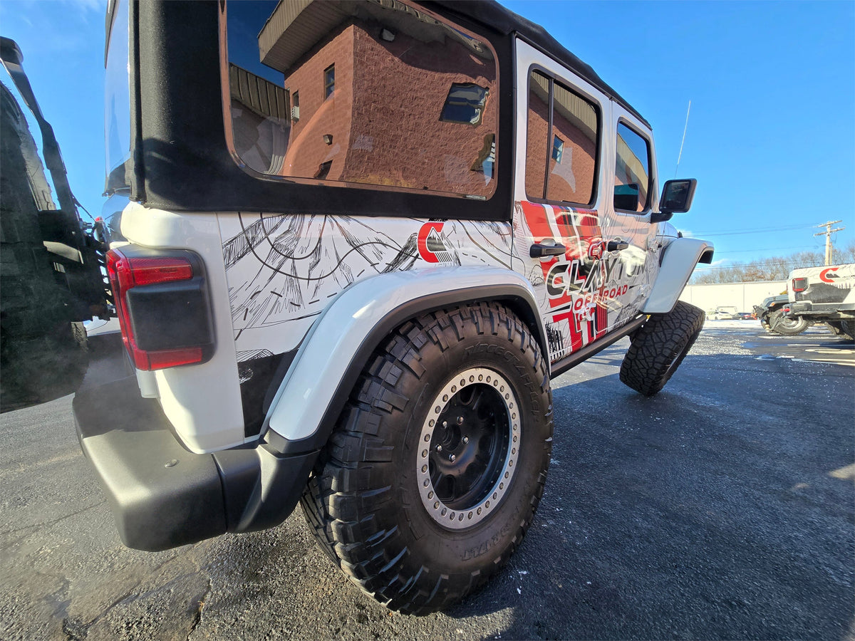 Jeep Wrangler Rear Long Arm Frame Brackets 2018+ JL Clayton Off Road-7