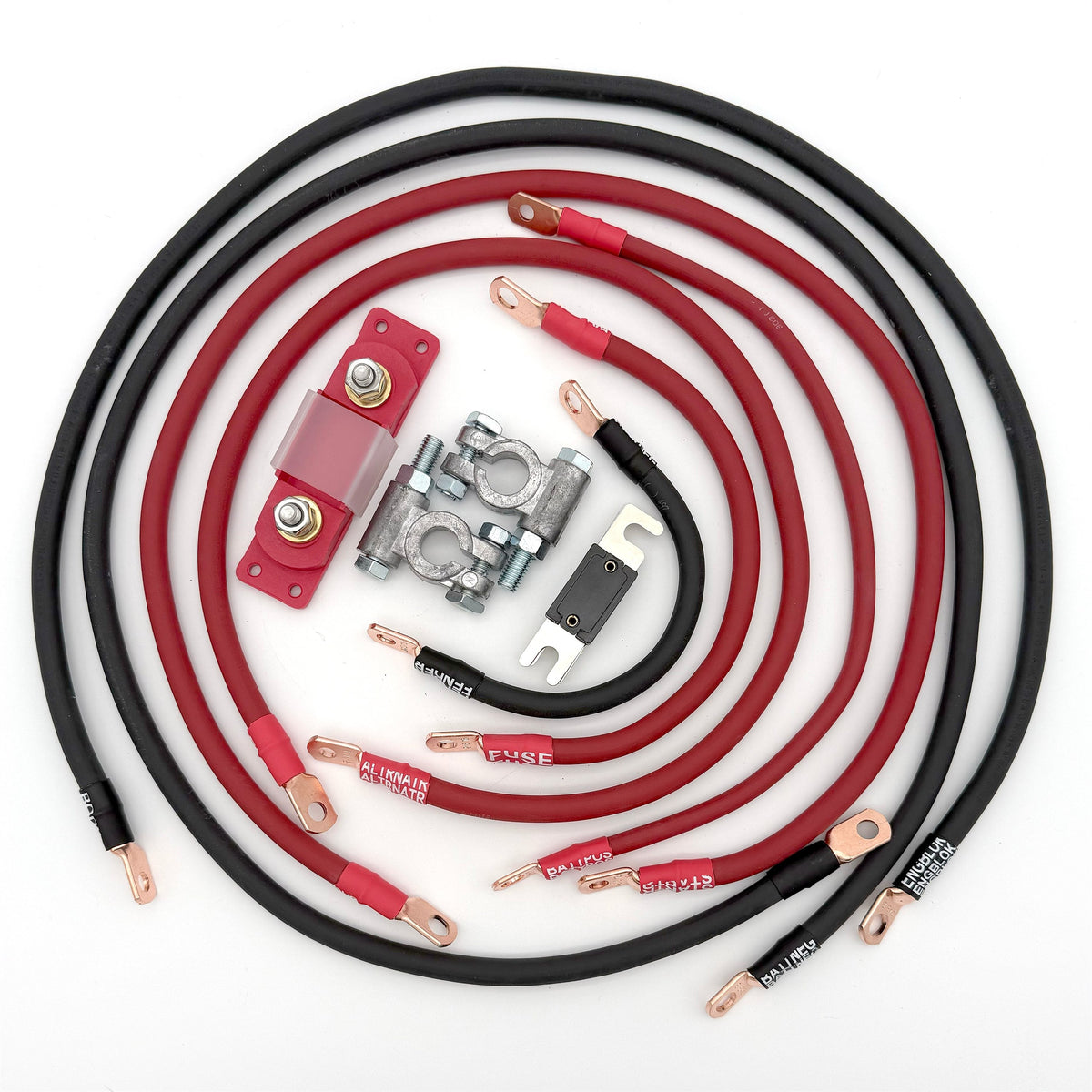 2003-2009 Toyota 4Runner Battery Cable Kit Gen 4 4.7 Liter 2 Gauge Battery Cable Big7Kits-1