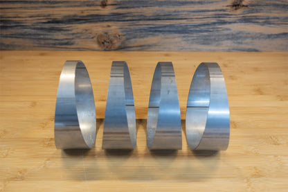Universal T304 Stainless Steel 5 Inch Diameter 180 Degree Pie Cut Kit MBRP-3