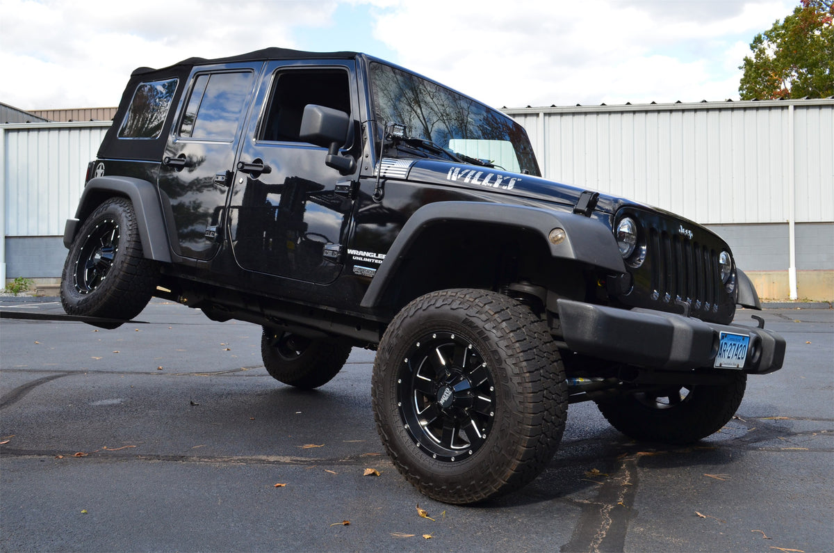 Jeep Wrangler 1.5 Inch Ride Right+ Lift Kit 2007-2018 JK 4 Door Clayton Off Road-5