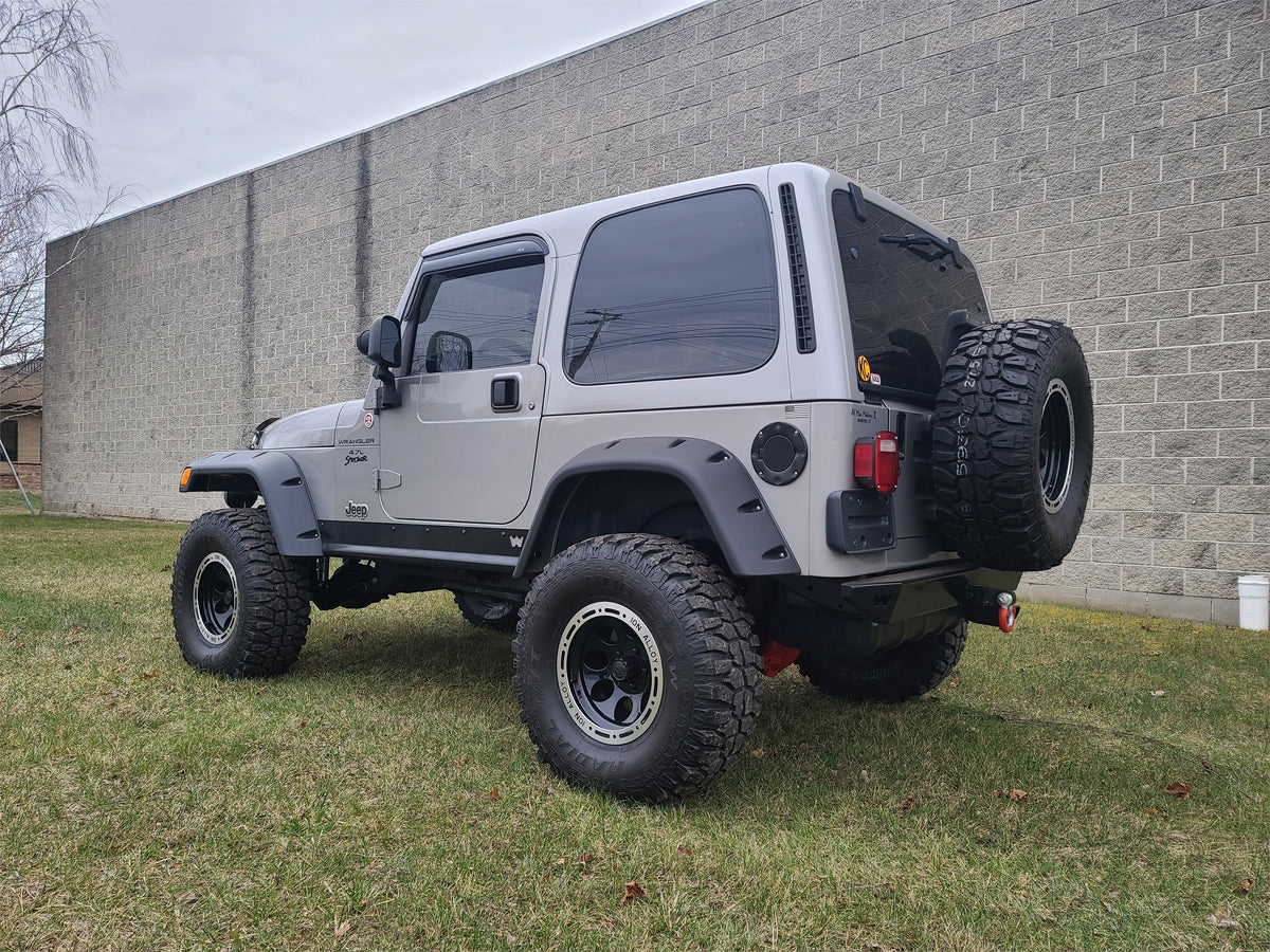 Jeep Wrangler 4.0 Inch Premium Short Arm Lift Kit 1997-2006 TJ/LJ Clayton Off Road-6