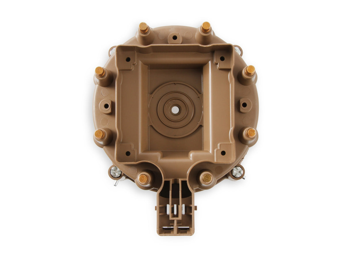 Distributor Cap & Rotor Kit Hei Style Tan 1972-1986 Various GM Clamp Down Cap ACCEL-4