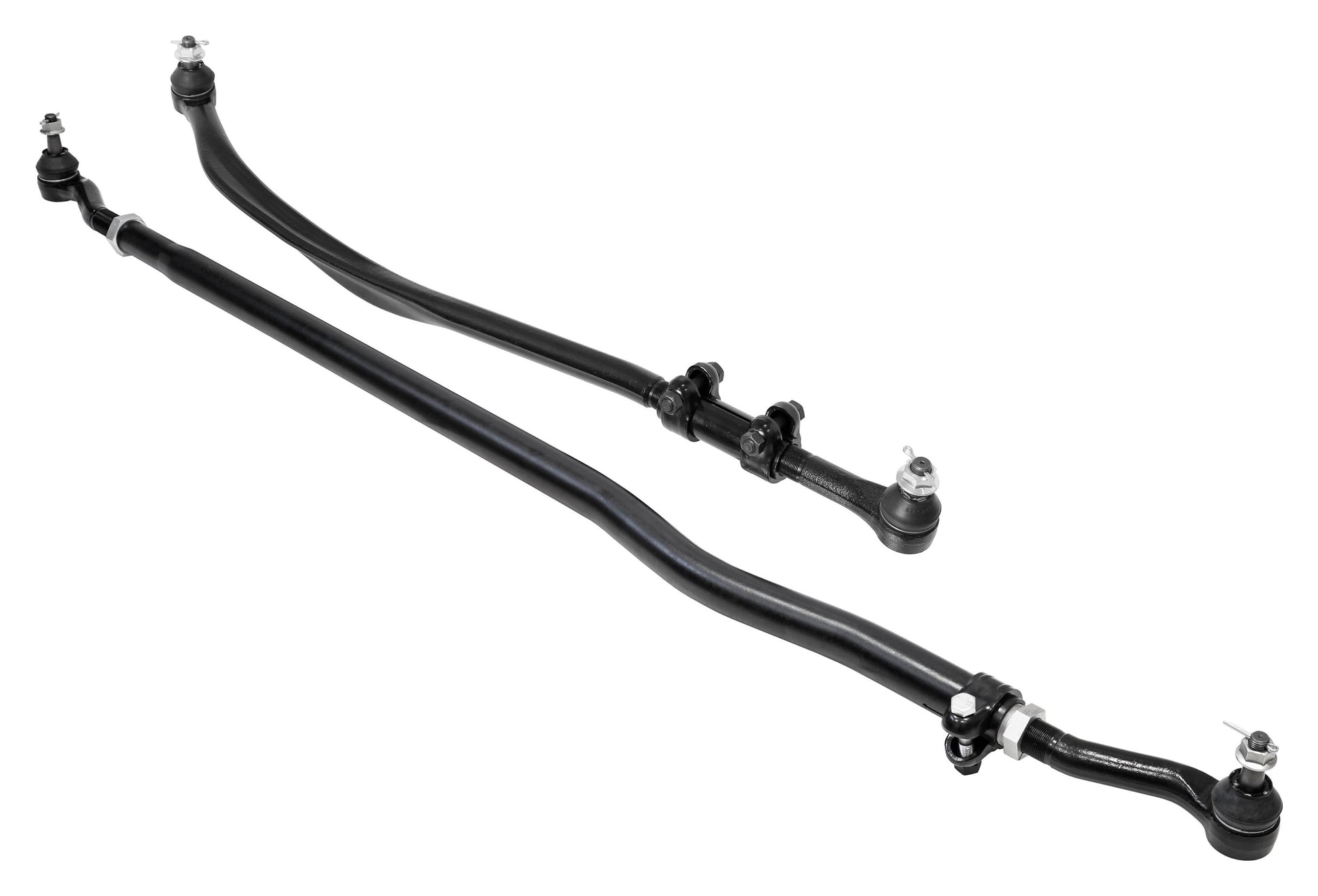 Currectlync Jeep JL/JT High Steer Kit For Stabilizer Shock And Non-Rubicon Axle. Incl. Knuckles Drag Link Tie Rod Trac Bar Reloc/Shock Mount Axle Shock Tie Rod Clamp RockJock 4x4-6