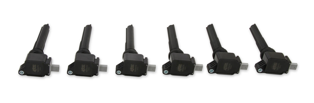 Ignition Coil 2017-2020 Ford Ecoboost 3.5L Engines, Black, 6-Pack An Economical, Direct Replacement Coil For Your Ecoboost From The Ignition Experts At ACCEL-3