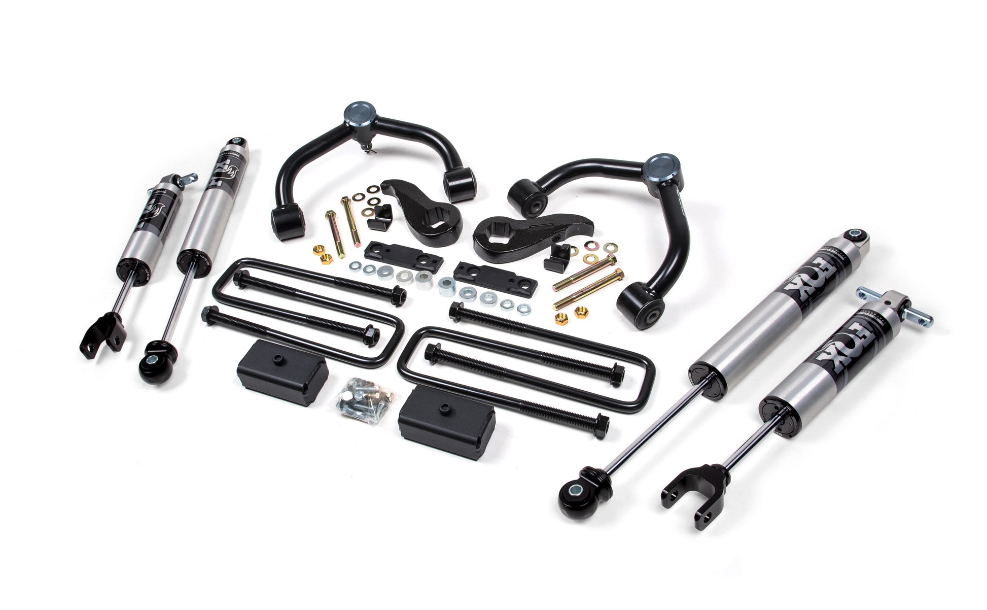 20-24 Chevrolet Silverado/GMC Sierra 2500/3500 HD 3 Inch Lift Kit w/o overloads - Fox 2.5 Performance Series BDS Suspension
