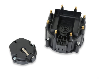 8123, Cap And Rotor Kit, Black, Hei Style, Kit ACCEL-5