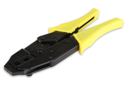 Heavy Duty Professional Crimp Tool 300+ Ratcheting Crimp Tool For Spark Plug Wires And Other Electrical Connectors ACCEL-6