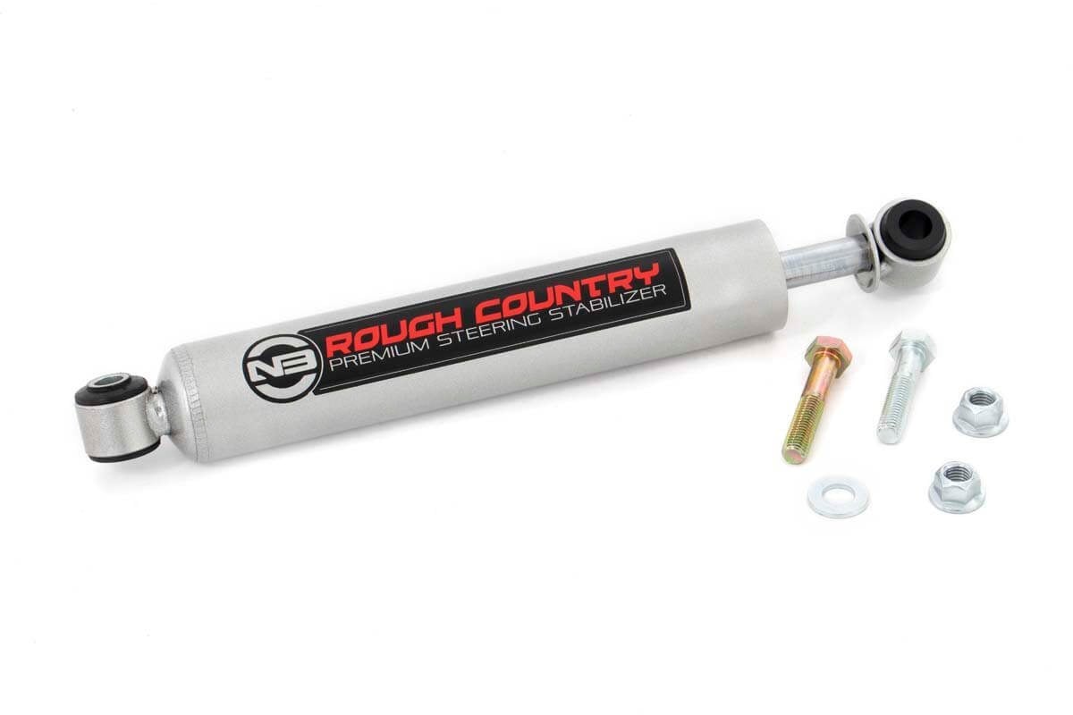 N3 Steering Stabilizer | Diesel | Nissan Titan XD 2WD/4WD (2016-2024) Rough Country