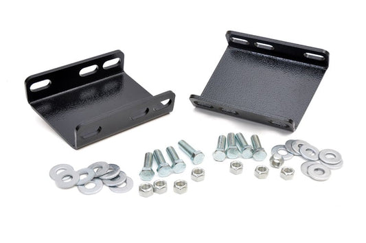 Sway Bar Drop Brackets | Front | 4-6 Inch | Ford Bronco II/F-150/Ranger  Rough Country