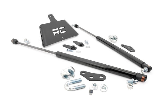 Hood Struts | Hydraulic | Jeep Wrangler TJ (97-06)/Wrangler Unlimited (04-06)  Rough Country