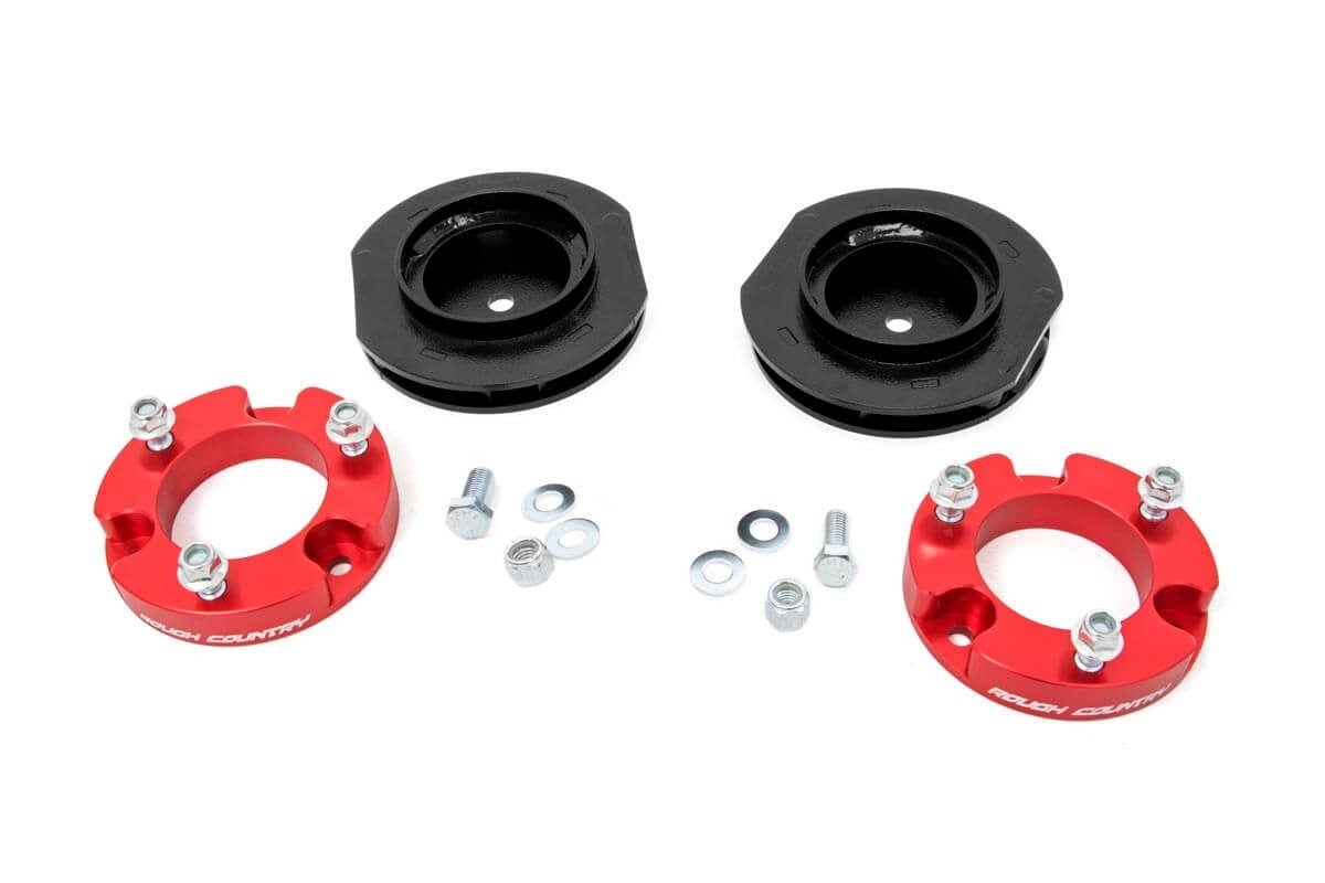 2 Inch Lift Kit | Red Spacers | Toyota 4Runner 4WD (2003-2009) Rough Country