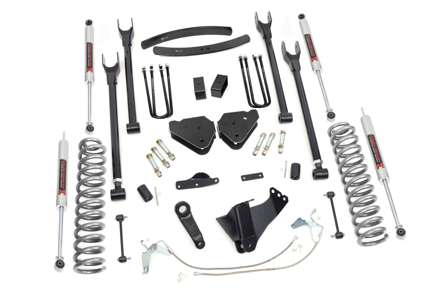 6 Inch Lift Kit | Gas | 4 Link | M1 | Ford F-250/F-350 Super Duty 4WD (08-10) Rough Country