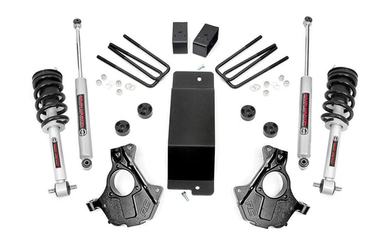 3.5 Inch Lift Kit | Alu/Stamp Steel LCA | N3 Strut | Chevy/GMC 1500 (14-18 & Classic) Rough Country