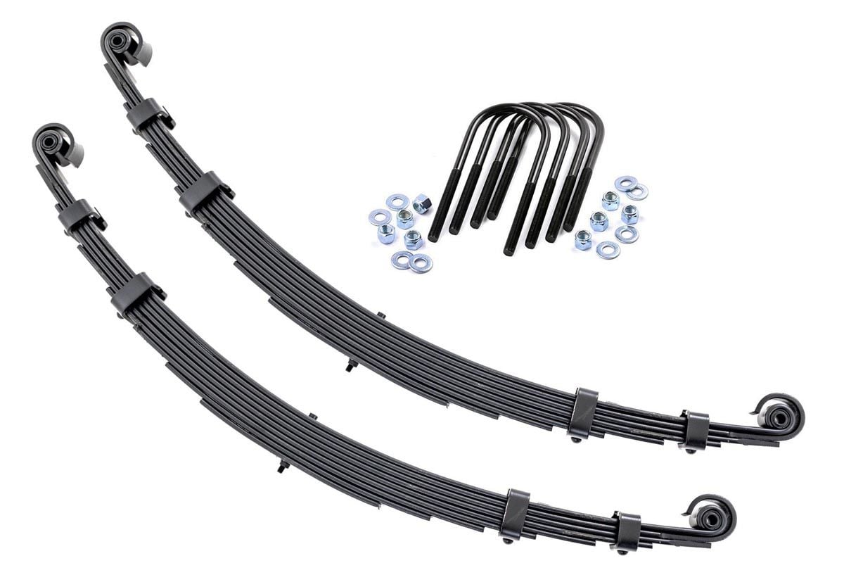 Front Leaf Springs | 2.5" Lift | Pair | Jeep CJ 5 4WD (1955-1975) Rough Country