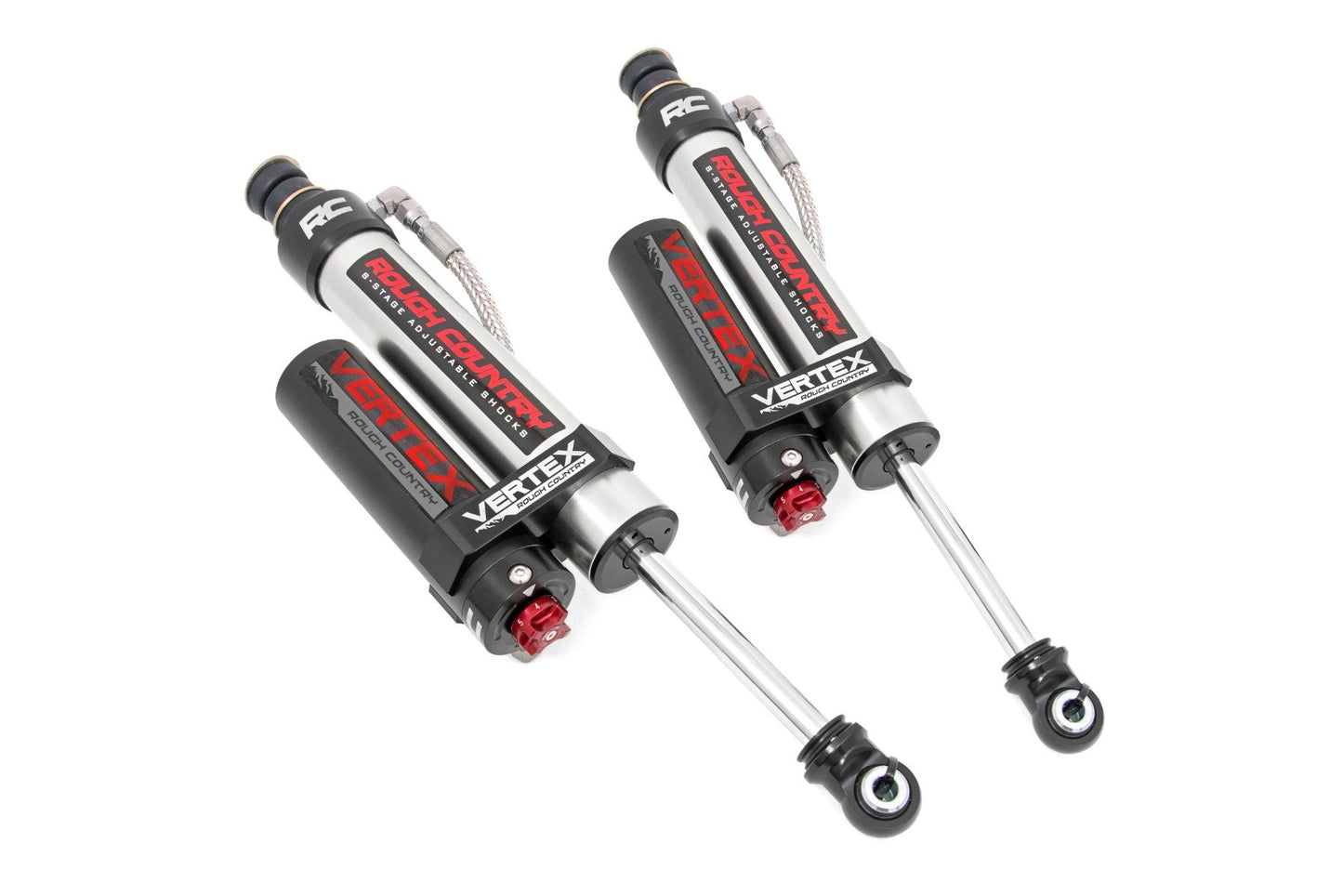 Vertex 2.5 Adjustable Rear Shocks | 2" | Ram 1500 2WD/4WD (2019-2025) Rough Country