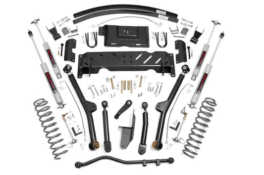 4.5 Inch Lift Kit | Long Arm | AAL | NP242 | Jeep Cherokee XJ 4WD (1984-2001) Rough Country
