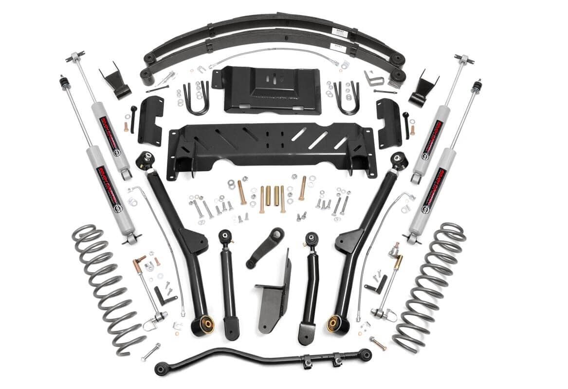 6.5 Inch Lift Kit | Long Arm | NP242 | Jeep Cherokee XJ 4WD (1984-2001) Rough Country