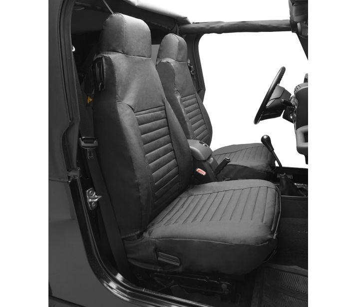 Jeep YJ Seat Covers Front Highback Buckets 92-94 Jeep Wrangler YJ Pair  Bestop | Jeeperz Creeperz