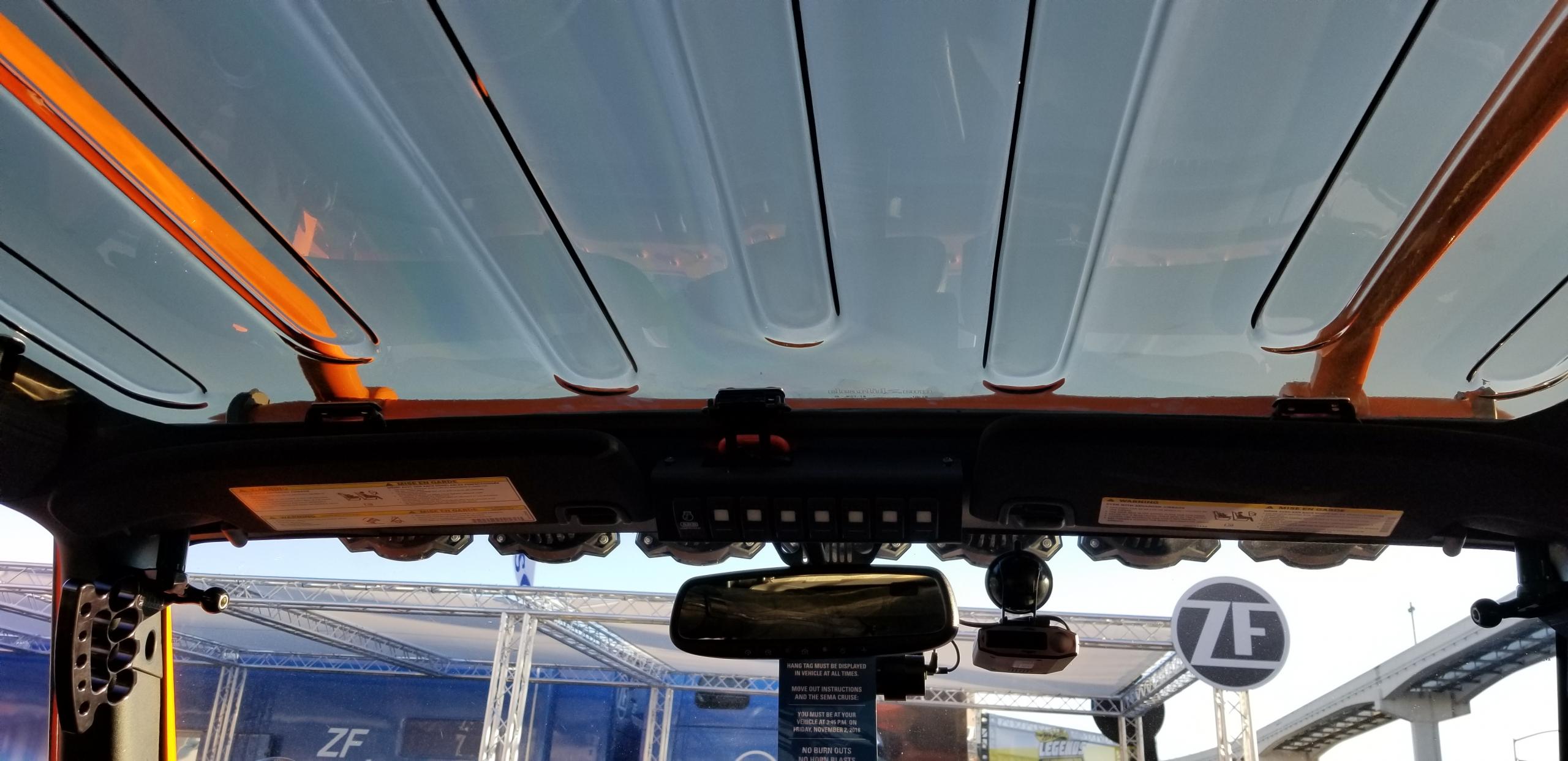 Jeep JK Clear Panorama Hardtop Panel for 09-18 Wrangler JK 2/4